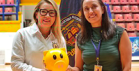 A ser embajadores del buen hacer invita Yarabí Ávila a estudiantes nicolaitas; UMSNH y CRIT suman fuerzas