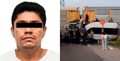Procesan al chofer del autobús que dejó 10 muertos al chocar con tren en Atlacomulco