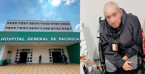 Adulto mayor fue abandonado en urgencias del Hospital General de Pachuca