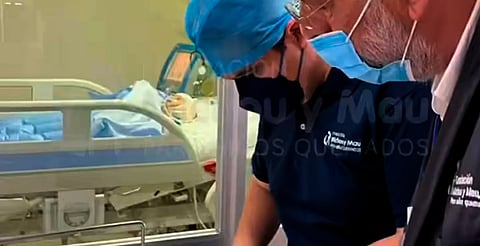 Extuban a bebé Jazlyn; su estado es crítico-estable, reporta Fundación Michou y Mau