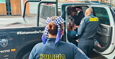 Policía Morelia rescata a madre e hijas víctimas de privación de la libertad