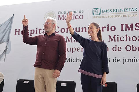Michoacán construye como nunca; invertidos, 40 mil mdp en obra pública: Bedolla