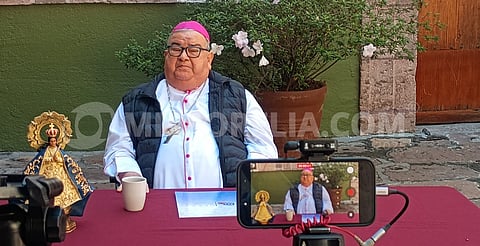 Promueve Arzobispo de Morelia, el diálogo entre autoridades para solicitar conflictos personales en Uruapan