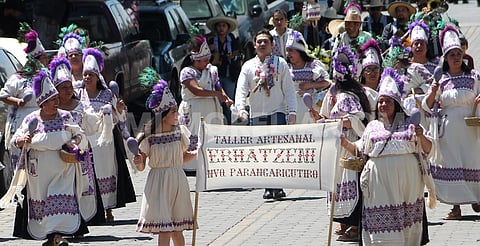 La máxima fiesta de los artesanos de Michoacán