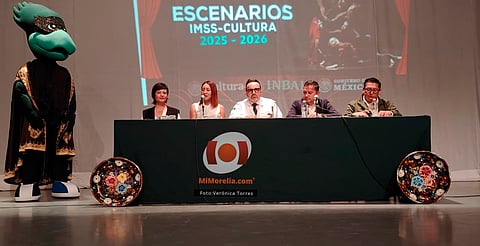 El arte es para todos: Michoacán, dentro de los "Escenarios IMSS-Cultura 2025-2026"