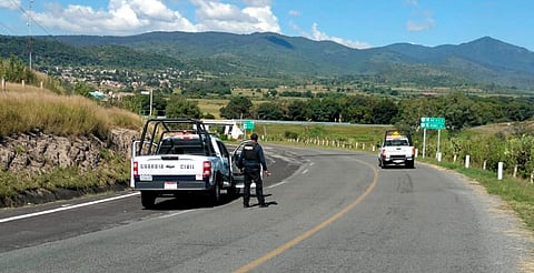 ¡Evita estas zonas! Activo operativo de seguridad en estas carreteras de Morelia