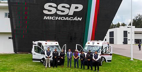 SSP recibe dos nuevas ambulancias para brindar atención de urgencias médicas