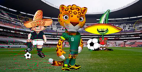 México, el único país con tres mascotas mundialistas