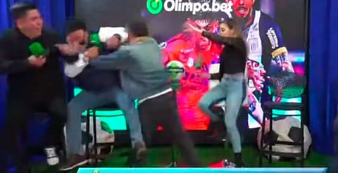 La transmisión fue cortada tras la pelea