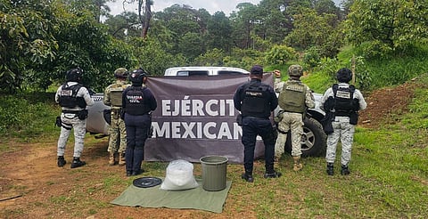 Asegurados 15 kilos de metanfetamina en Uruapan: SSP