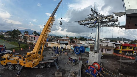 Ordena juez a Manzo no bloquear teleférico de Uruapan; concede amparo a empresa constructora