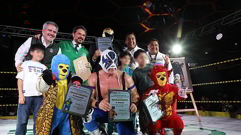 IMSS y CMLL unen esfuerzos para acercar la lucha libre a las juventudes y promover el cuidado de la salud