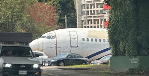 Avión detenido en CDMX será habilitado como biblioteca pública