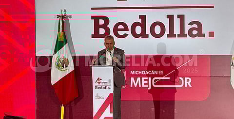 Destaca Bedolla los cuatro ejes de su cuarto año de gobierno