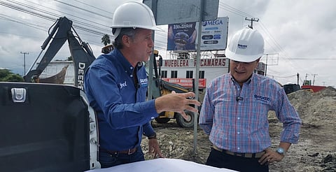 Carlos Soto supervisó obras de colectores Romero de Guzmán, El sauz de Abajo y Rinconada
