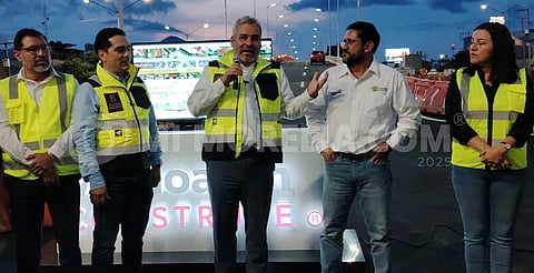Abre Gobierno de Michoacán puente sur del paso elevado Eréndira