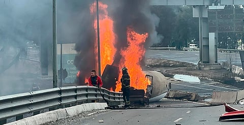 Explosión en Puente de la Concordia impulsa nuevas restricciones a pipas en CDMX
