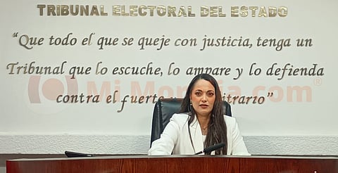 Amelí Navarro rinde protesta como presidenta del Tribunal Electoral de Michoacán