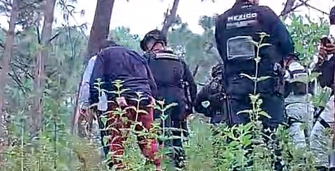 Tras enfrentamientos, liberan a dos secuestrados en el Cerro de la Cruz, Uruapan