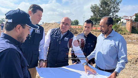 Ampliación de la avenida Amalia Solórzano presenta un 35% de avance