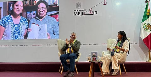 Celeste Asencio presenta formalmente su libro MujerEsMichoacán