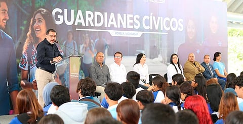Guardianes Cívicos llega a Cobaem Morelia: SSP