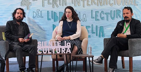 Andrea Chapela se presenta con gran audiencia en la FILLM