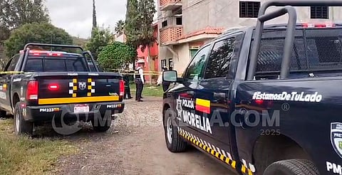 Asesinan a hombre en Morelia; su cuerpo fue encontrado en la colonia Pablo Galeana