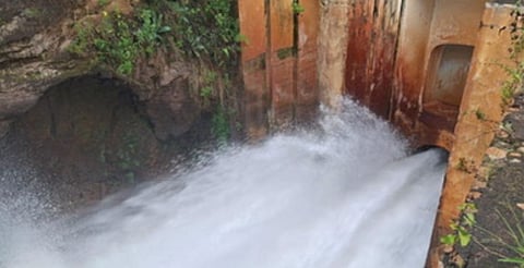 Retoman desfogue preventivo de la presa de Cointzio; ríos de Morelia presentan niveles bajos