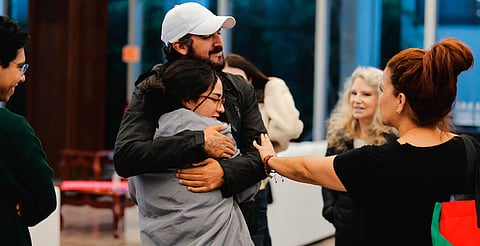 Llegan a México los seis connacionales detenidos en Israel