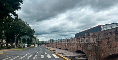 Prevén lluvias a lo largo del día en Morelia; por la tarde, las más fuertes