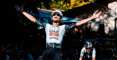 Dominó el último ascenso y cruzó la meta con 40 segundos de ventaja
