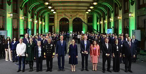 Sheinbaum presenta el Plan México ante empresarios de 17 países en el Foro Económico Mundial