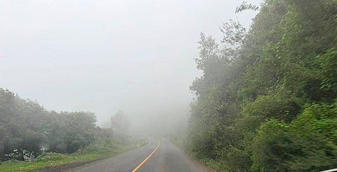 Precaución: niebla espesa afecta tramo Morelia–Uruapan