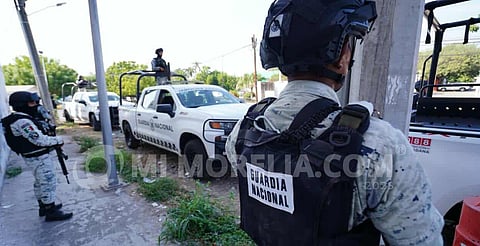Dos Guardias Nacionales, heridos por estallido de mina improvisada, en los límites con Jalisco