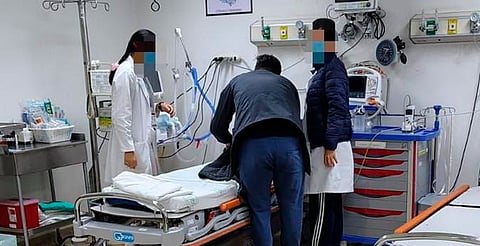 Policías salvan a niño con crisis respiratoria en Morelia