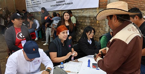 San Miguel del Monte en fase informativa de su consulta indígena