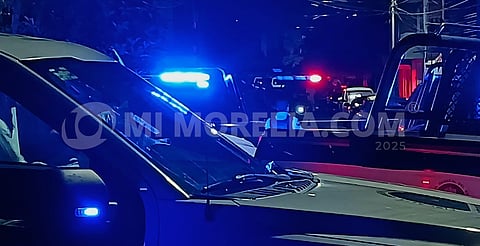 Un muerto y un herido tras agresión armada en la colonia Eduardo Ruíz de Morelia