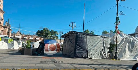 Ayuntamiento de Morelia notificará al FNLS su retiro de la plaza Melchor Ocampo