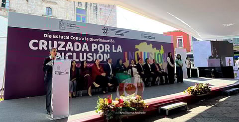 Conmemoran en Morelia el Día Estatal contra la Discriminación con la Cruzada por la Inclusión