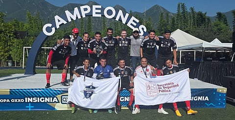 SSP Michoacán gana torneo nacional de fútbol