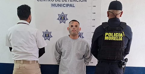 Policía Morelia detiene a extranjero vinculado con grupo delictivo en Honduras