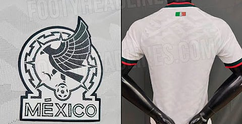 Filtran posible segundo uniforme de México para el Mundial 2026