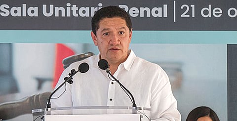 Hugo Gama: con salas en Apatzingán, ya se atiende más del 80% de recursos civiles y penales en el estado