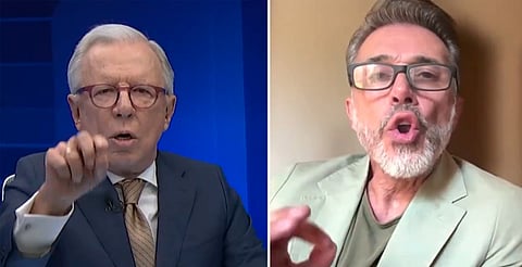 Sergio Mayer y López-Dóriga se enfrentan en vivo: ‘Aquí no estás en la casa esa de la risa’