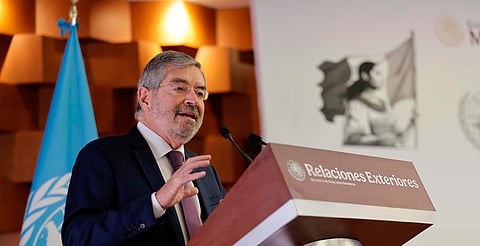ONU necesita reforma urgente: canciller Juan Ramón de la Fuente