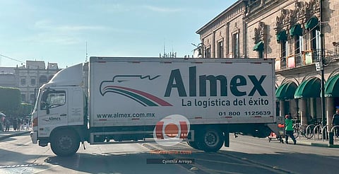 Este año, manifestaciones en Morelia dejan 12 vehículos empresariales retenidos: comisionado