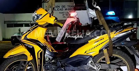 Tijuanense armado es detenido tras persecución policial, en Uruapan