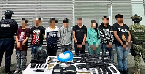 De "Los Lolos", los ocho detenidos tras ataque a policías en Puruándiro: FGE
