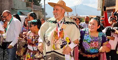 Michoacán avanza en justicia social; 163 mil habitantes de 48 comunidades indígenas, en autogobierno: Bedolla